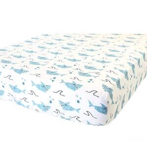 100% Cotton Fitted Crib Sheet - Premium Baby Bedding -Soft, Breathable & Durable
